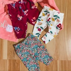 Floral Leggings | 3 pack
